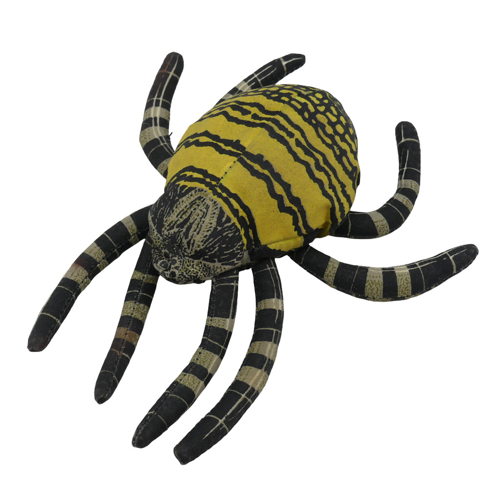 Vintage 1993 Determined Productions Inc.Bean Bag Plush Spider Stuffed Toy